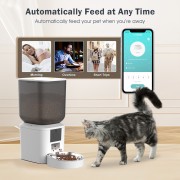 BRUNO smart ταΐστρα κατοικίδιων BRN-0269, 7L, WiFi, λευκή