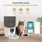 BRUNO smart ταΐστρα κατοικίδιων BRN-0269, 7L, WiFi, λευκή