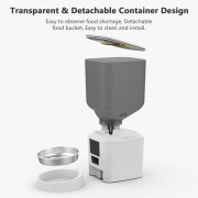 BRUNO smart ταΐστρα κατοικίδιων BRN-0269, 7L, WiFi, λευκή