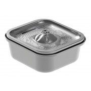 BRUNO αυτόματη ποτίστρα για κατοικίδια BRN-0279, ανοξείδωτη, 4L, ασημί