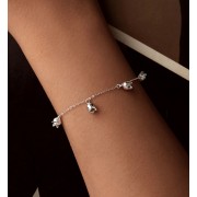 BAMOER βραχιόλι BSB183, ασήμι 925, ασημί BAMOER βραχιόλι BSB183, ασήμι 925, ασημί