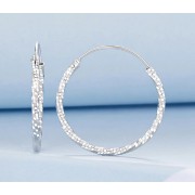 BAMOER σκουλαρίκια κρίκοι BSE1178-L, ασήμι 925, 2.6cm, ασημί