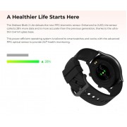 ZEBLAZE smartwatch Btalk 2 Lite, heart rate, 1.39" IPS, IP68, μαύρο