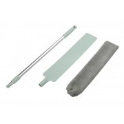 Παρκετέζα με τηλεσκοπικό κοντάρι BTHU-0018, 54.8 - 95.8cm, γκρι