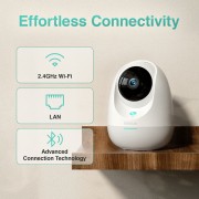 BOTSLAB smart κάμερα C213, 3MP/2K, WiFi & LAN, 360° PTZ, SD