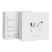 CELEBRAT earphones με θήκη φόρτισης C300 Pro, True Wireless, 13mm, 30/300mAh, λευκά