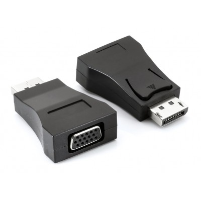 POWERTECH Αντάπτορας DisplayPort (M) σε VGA (F) CAB-DP035, μαύρο