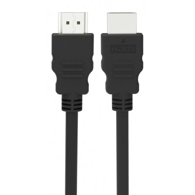 POWERTECH καλώδιο HDMI 2.0 CAB-H141 με Ethernet, 4K/60Hz, 1.5m, μαύρο