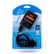 HDMI splitter CAB-H156, 2 σε 1, 4K/60Hz, HDR/HDCP, 50cm, μαύρο