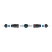 POWERTECH αδιάβροχος σύνδεσμος RJ45 CAB-N427, CAT 6, IP68, μαύρος