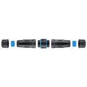 POWERTECH αδιάβροχος σύνδεσμος RJ45 CAB-N427, CAT 6, IP68, μαύρος