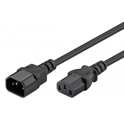 POWERTECH καλώδιο τροφοδοσίας ρεύματος προέκταση CAB-P025, 3x0.75mm², 3m