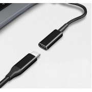 POWERTECH καλώδιο τροφοδοσίας CAB-UC075, USB-C σε HP 4.5x3.0mm, μαύρο