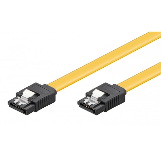 POWERTECH καλώδιο SATA III CAB-W045, 6 Gb/s, 0.70m, κίτρινο POWERTECH καλώδιο SATA III CAB-W045, 6 Gb/s, 0.70m, κίτρινο