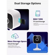 SONOFF smart κάμερα CAM-S2, 2MP, WiFi, SD