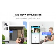 VSTARCAM smart ηλιακή κάμερα CB554 με φωτισμό, 3MP, WiFi, SD, 5200mAh, IP66