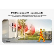 VSTARCAM smart ηλιακή κάμερα CB554 με φωτισμό, 3MP, WiFi, SD, 5200mAh, IP66