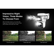 VSTARCAM smart ηλιακή κάμερα CB621SR, triple lens, 2MP, WiFi, SD, PTZ, IP66