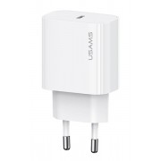 USAMS φορτιστής τοίχου CC226, USB-C, 20W, λευκός