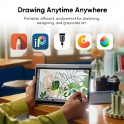 XP-PEN έγχρωμο ψηφιακό σημειωματάριο Magic Note Pad με γραφίδα, 10.95", 6/128GB, Android 14, 8000mAh, λευκό