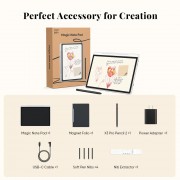 XP-PEN έγχρωμο ψηφιακό σημειωματάριο Magic Note Pad με γραφίδα, 10.95", 6/128GB, Android 14, 8000mAh, λευκό