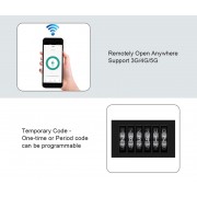 SECUKEY πληκτρολόγιο πρόσβασης CH1-WIFI-EM με κωδικό & κάρτα, Wi-Fi