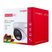 LONGSE IP κάμερα CMSBFCV5RC-28PM με μικρόφωνο, 5MP, 2.8mm, αδιάβροχη IP67, PoE
