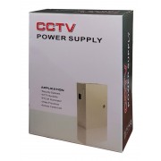 POWERTECH τροφοδοτικό CP1209-10A-B για CCTV-Alarm, DC12V 10A, 9 κανάλια