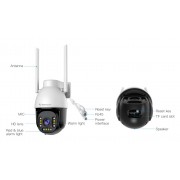 VSTARCAM smart κάμερα CS611Q-X5, 4MP, WiFi, PTZ, 5x zoom, SD, IP66