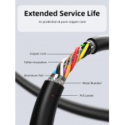 CABLETIME καλώδιο προέκτασης USB CT-AMAFA3, active, 5Gbps, 5m, μαύρο