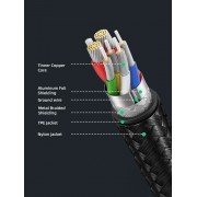 CABLETIME καλώδιο USB-C σε USB CT-AMCMG1, 15W, 5Gbps, 0.5m, μαύρο