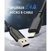 CABLETIME καλώδιο micro USB σε USB CT-05G, 12W, 480Mbps, 2m, μαύρο