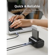 CABLETIME αντάπτορας USB-C σε USB Type B CT-CFBM2-AG, 480Mbps, γκρι