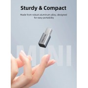 CABLETIME αντάπτορας USB-C σε USB Type B CT-CFBM2-AG, 480Mbps, γκρι