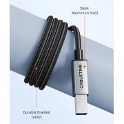 CABLETIME καλώδιο USB-C σε USB Type B CT-CMBM1, 480Mbps, 1m, μαύρο