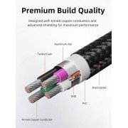 CABLETIME καλώδιο USB-C σε USB Type B CT-CMBM1, 480Mbps, 1m, μαύρο