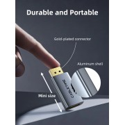 CABLETIME αντάπτορας DisplayPort σε HDMI CT-DMHF4K-AG3, 4K/30Hz, γκρι