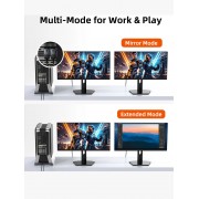 CABLETIME αντάπτορας DisplayPort σε HDMI CT-DMHF4K-AG6, 4K/60Hz, γκρι