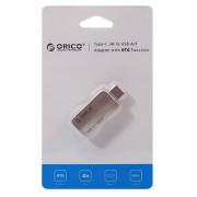 ORICO αντάπτορας USB-C σε USB 3.1 CTA2, 5Gbps, 3A, ασημί