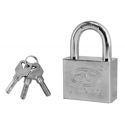DAN XIANG λουκέτο πέταλο με κλειδί ασφαλείας CTL-0034, 50mm, μεταλλικό