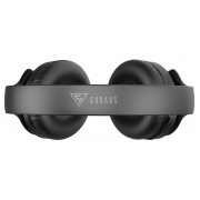 DOQAUS headphones DESIGN 1, ασύρματα & ενσύρματα, Φ40mm, 600mAh, μαύρα