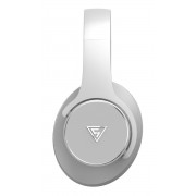 DOQAUS headphones DESIGN 1, ασύρματα & ενσύρματα, Φ40mm, 600mAh, γκρι