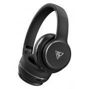 DOQAUS headphones DESIGN 3, ασύρματα & ενσύρματα, Φ40mm, 600mAh, μαύρα