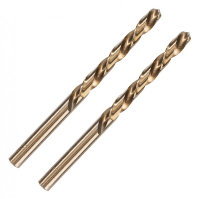 DELI σετ τρυπάνια DH-MHZ020-E2 για μέταλλο, M35 HSS 5% κοβαλτίου, DIN 388, 2x49mm, κυλινδρικό, 2τμχ