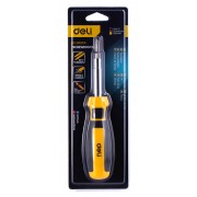 DELI κατσαβίδι DL260206 με εναλλασσόμενες μύτες, μαγνητικό, 4τμχ