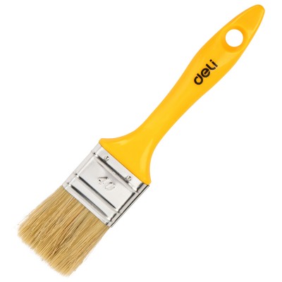 DELI πινέλο βαφής DL509134 με φυσικές τρίχες, πλαστική λαβή, 40mm