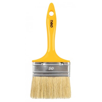 DELI πινέλο βαφής DL509138 με φυσικές τρίχες, πλαστική λαβή, 90mm