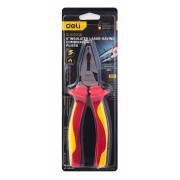 DELI πένσα ηλεκτρολόγου DL512006 με αντιολισθητικές λαβές, VDE 1000V, 160mm