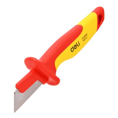 DELI μαχαίρι ηλεκτρολόγου DL515185, αντιολισθητική λαβή, VDE 1000V, 185mm