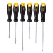 DELI σετ κατσαβίδια DL620006, 3x ίσια & 3x σταυρωτά, μαγνητικά, 6τμχ